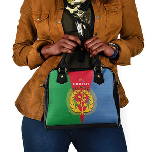 Personalised Eritrea Shoulder Handbag Eritrean Map Mix African Pattern Simple Style