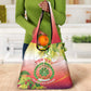 Personalized Comoros Grocery Bag Coat Of Arms Mix Ylang Ylang Flower