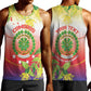 Personalized Comoros Men Tank Top Coat Of Arms Mix Ylang Ylang Flower