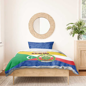 Afro Paisley Udzima wa Komori Bedding Set Comoros Is In My DNA