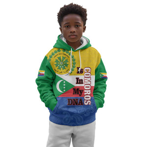 Afro Paisley Udzima wa Komori Kid Hoodie Comoros Is In My DNA