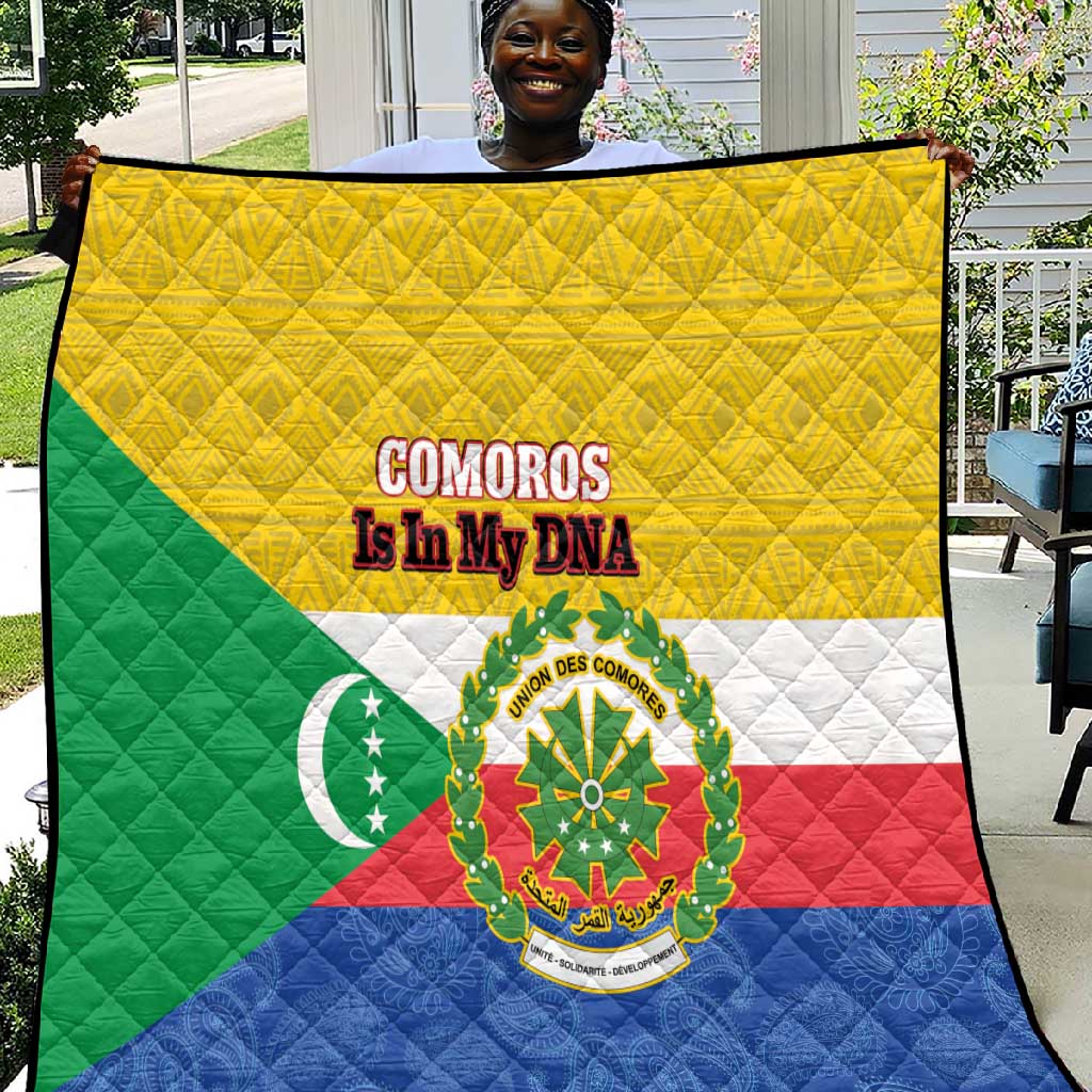 Afro Paisley Udzima wa Komori Quilt Comoros Is In My DNA