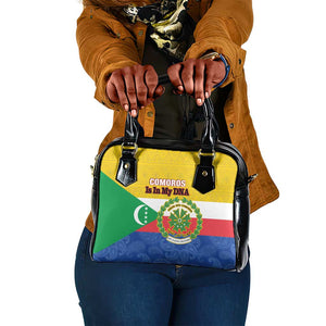 Afro Paisley Udzima wa Komori Shoulder Handbag Comoros Is In My DNA