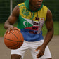 Afro Paisley Udzima wa Komori Sleeveless Hoodie Comoros Is In My DNA - African Pride