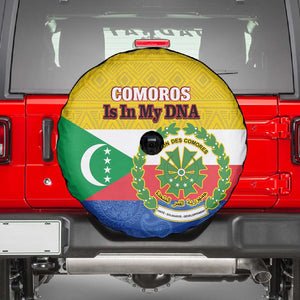 Afro Paisley Udzima wa Komori Spare Tire Cover Comoros Is In My DNA