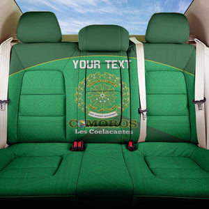 Custom Comoros Football Back Car Seat Cover Allez Les Coelacantes