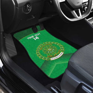 Custom Comoros Football Car Mats Allez Les Coelacantes