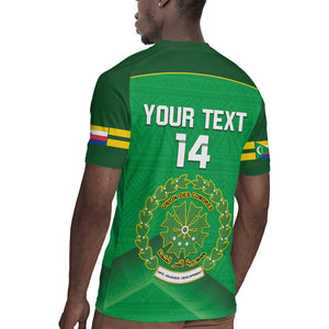 Custom Comoros Football Rugby Jersey Allez Les Coelacantes