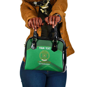 Custom Comoros Football Shoulder Handbag Allez Les Coelacantes