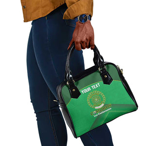 Custom Comoros Football Shoulder Handbag Allez Les Coelacantes