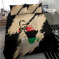 Marcus Garvey Day Bedding Set UNIA Flag Mix African Map - African Pride