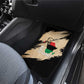 Marcus Garvey Day Car Mats UNIA Flag Mix African Map - African Pride