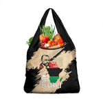 Marcus Garvey Day Grocery Bag UNIA Flag Mix African Map - African Pride