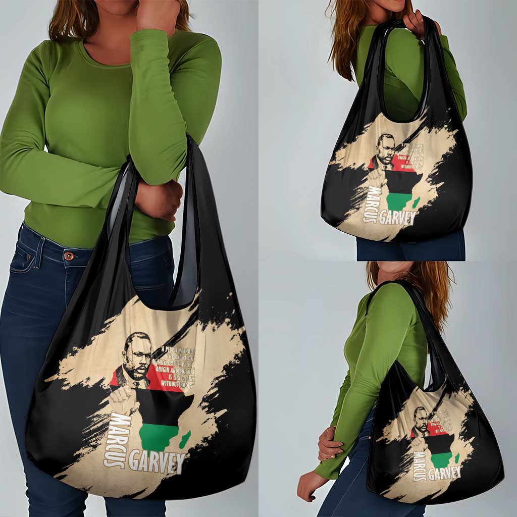 Marcus Garvey Day Grocery Bag UNIA Flag Mix African Map - African Pride