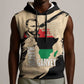 Marcus Garvey Day Sleeveless Hoodie UNIA Flag Mix African Map - African Pride