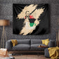 Marcus Garvey Day Tapestry UNIA Flag Mix African Map - African Pride