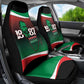 Marcus Garvey 1887 Car Seat Cover African Map Curves Style - African Pride