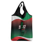 Marcus Garvey 1887 Grocery Bag African Map Curves Style - African Pride