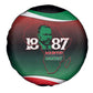 Marcus Garvey 1887 Spare Tire Cover African Map Curves Style - African Pride