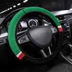 Marcus Garvey 1887 Steering Wheel Cover African Map Curves Style - African Pride