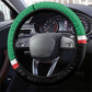 Marcus Garvey 1887 Steering Wheel Cover African Map Curves Style - African Pride