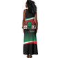 Marcus Garvey 1887 Tank Maxi Dress African Map Curves Style - African Pride