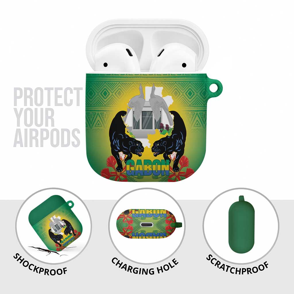 Gabon Independence Day AirPods Case Memorial Leon Mba Monument