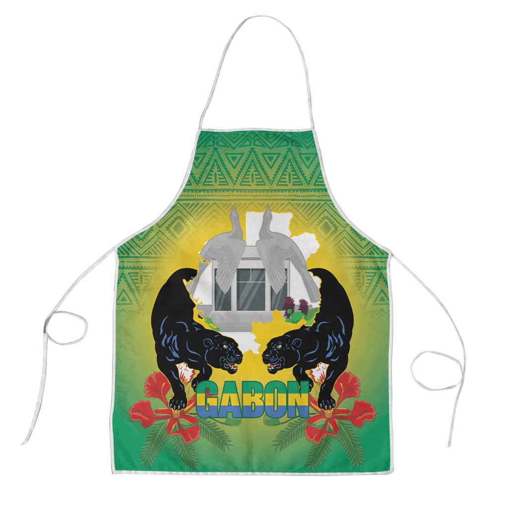 Gabon Independence Day Apron Memorial Leon Mba Monument
