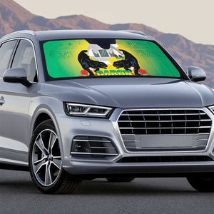 Gabon Independence Day Auto Sun Shade Memorial Leon Mba Monument