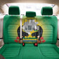 Afro Gabon Independence Day Back Car Seat Cover Memorial Leon Mba Monument - African Pride