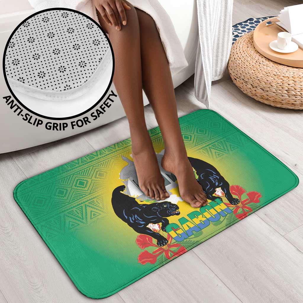 Gabon Independence Day Bathroom Set Memorial Leon Mba Monument
