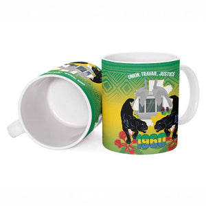 Gabon Independence Day Ceramic Mug Memorial Leon Mba Monument