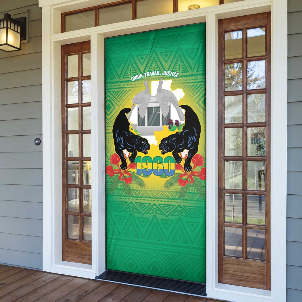 Gabon Independence Day Door Cover Memorial Leon Mba Monument