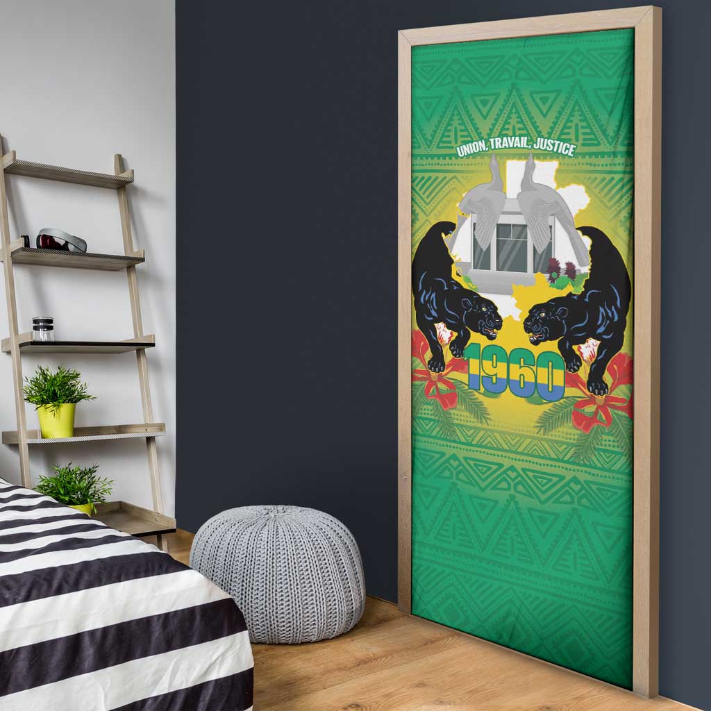 Gabon Independence Day Door Cover Memorial Leon Mba Monument