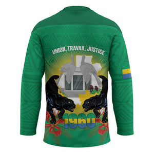 Gabon Independence Day Hockey Jersey Memorial Leon Mba Monument