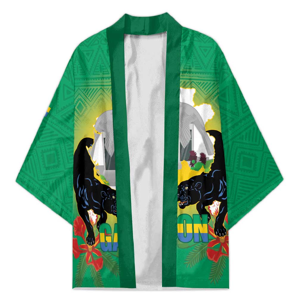 Gabon Independence Day Kimono Memorial Leon Mba Monument