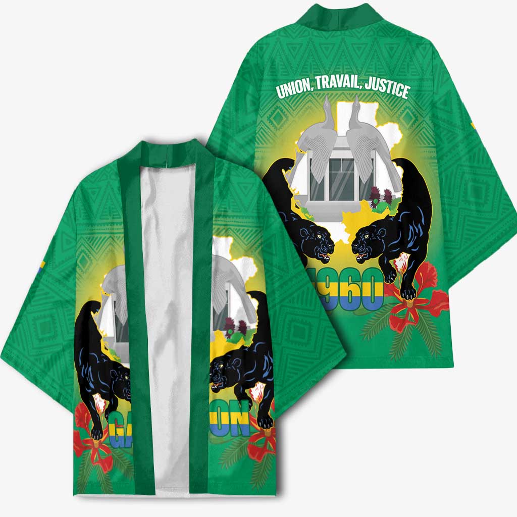 Gabon Independence Day Kimono Memorial Leon Mba Monument