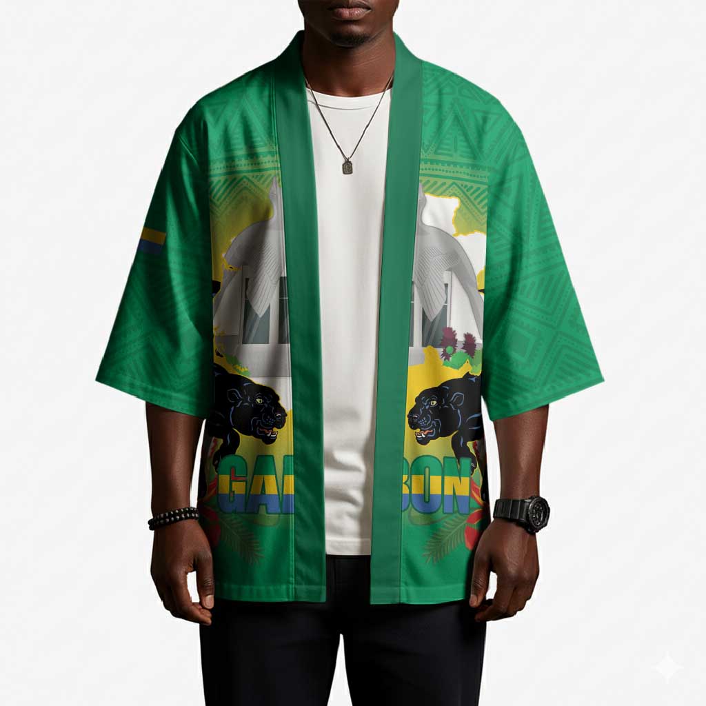 Gabon Independence Day Kimono Memorial Leon Mba Monument