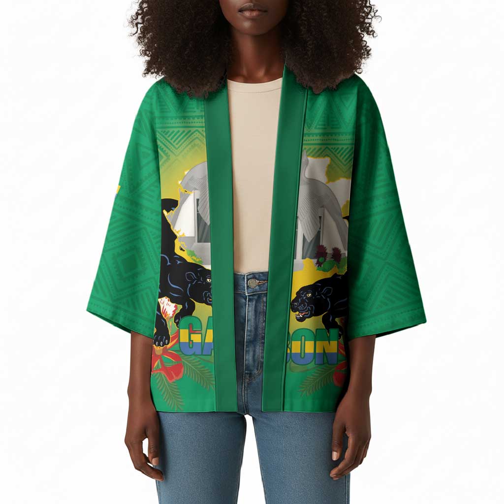 Gabon Independence Day Kimono Memorial Leon Mba Monument