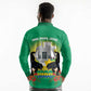 Afro Gabon Independence Day Long Sleeve Polo Shirt Memorial Leon Mba Monument - African Pride