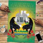 Gabon Independence Day Puzzle Memorial Leon Mba Monument