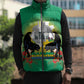 Gabon Independence Day Sleeveless Puffer Jacket Memorial Leon Mba Monument