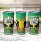 Afro Gabon Independence Day Tumbler Cup Memorial Leon Mba Monument - African Pride