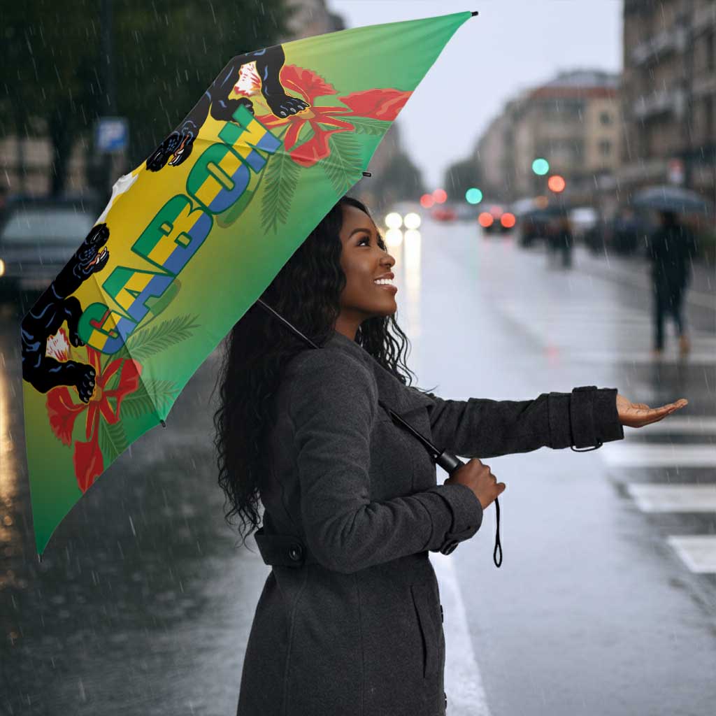 Gabon Independence Day Umbrella Memorial Leon Mba Monument