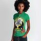 Afro Gabon Independence Day Women Polo Shirt Memorial Leon Mba Monument - African Pride