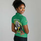 Afro Gabon Independence Day Women Polo Shirt Memorial Leon Mba Monument - African Pride