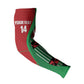 Custom Kenya Cricket Arm Sleeves Come On Simbas Kente Pattern