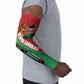 Custom Kenya Cricket Arm Sleeves Come On Simbas Kente Pattern