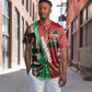 Custom Kenya Cricket Baseball Jersey Simbas African Kente - African Pride