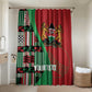 Custom Kenya Cricket Bathroom Set Come On Simbas Kente Pattern